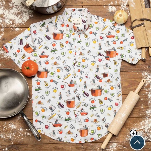 NWT Disney Pixar Ratatouille “Bon Rat-Petit” Unisex Short Sleeve Shirt 2XL RARE - Picture 3 of 16